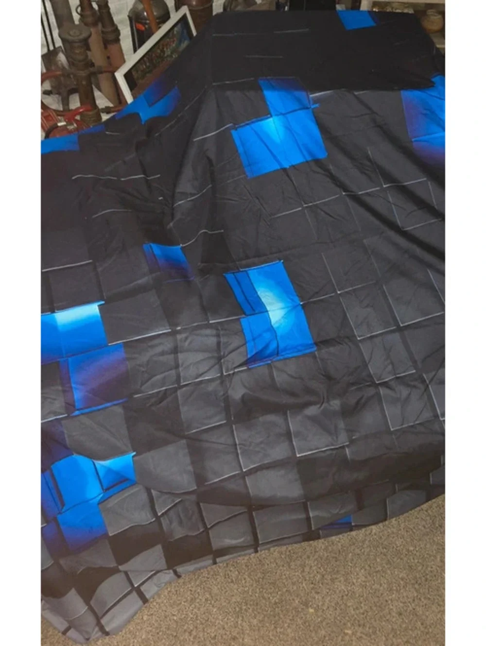 Queen Sized Duvet Cover with Pillow Covers